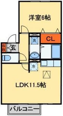 ユウカサグランデの物件間取画像
